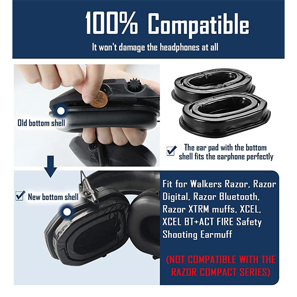 Almoadilla de repuesto para Walker´s Razor GEP03 - Tactical Century